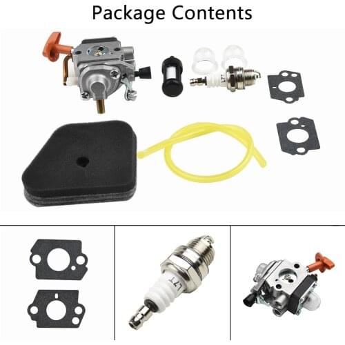 Carburetor Kit For Stihl FS 87 87R 90 90R 100R 110 110R 130 130R FR 130T HL 90K 95 95K 100 100K FC 100 110 90 95 Zama C1Q 4180
