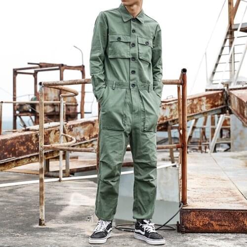 Overalls Spring and Autumn Jumpsuit Suits Casual Beam foot Jumpsuit Tooling Integrated service Program Performance clothing