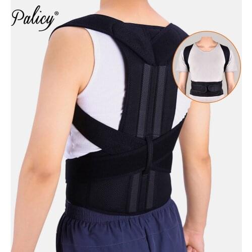 Chest Open Posture Corrector Shoulder Support Belt for Adult Teenager Back Brace Girdle Posture Men Corset Fracture Body Shapers