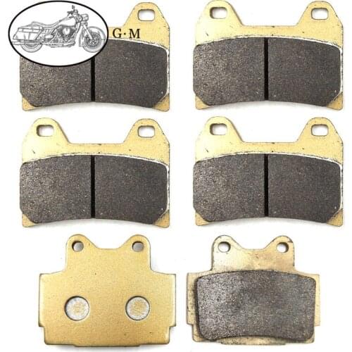 Motorcycle Front / Rear Brake Pads For YAMAHA XJR400 XJR 400 Brembo calipers 1995 1996 1997 1998 1999 FZ400 FZ 400 1997