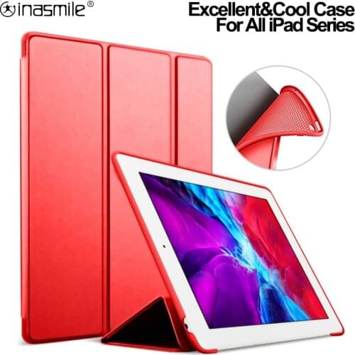 Soft Case for iPad mini 1 2 3 4 5 7.9 10.2 PRO 11 2 3 4 Pro 9.7 12.9 Multi-Fold case cover for iPad Air 3 pro 10.5 4 10.9 2 9.7