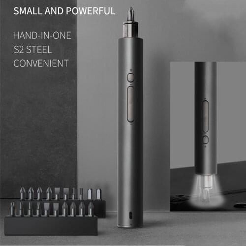 Electric Screwdriver Set 20pcs Screw Driver LED Light Mini Precision Screwdrivers for Phone Laptop PC Repair DIY Power Tools Kit