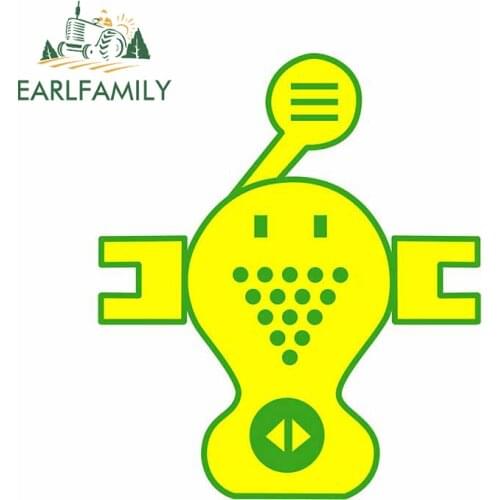 EARLFAMILY 13cm x 11cm for Jet Set Radio Logo Car Sticker Vinyl Waterproof VAN Decoration Scratch-proof Bumper Surfboard Decal