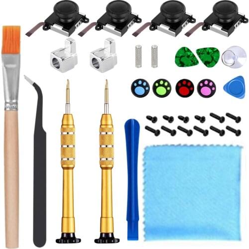 Switch 3D Joystick Repair Tool Screwdriver Set Joy-con Handle Host Repair Parts Controller Repair Accessory For Steadfast