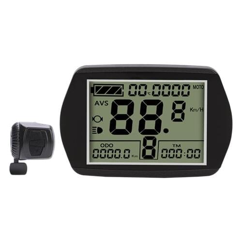 New KT LCD10YN Ebike Display Electric Bicycle Panel LCD Display 36V 48V Electric Bicycle Display LCD Smart Control Small Screen