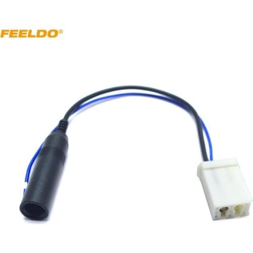 FEELDO 10Pcs Car Aftermarket Stereo Male Antenna Adapter For Toyota Tacoma Audio Parts Accessories #FD-4795