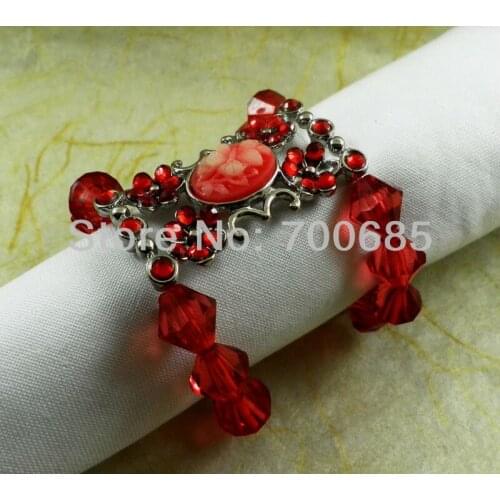 Aliexpress sold beaded wedding napkin ring
