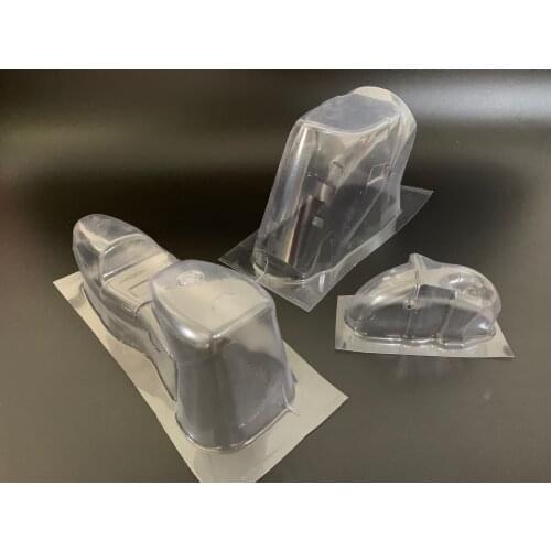 Transparent PC Car Shell Clear Motorcycle Body For Kyosho 1/8 Motorcycle Honda NSR500 Models