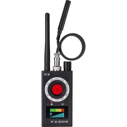 RF Detector Wireless Bug Detector Signal for Hidden Camera Laser Lens GSM Listening Device Finder Radar Radio Scanner