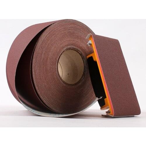 Sandpaper holder sander 10cm width abrasive paper roll JB-5 wall wooden metal sanding polish coated abrasive Grinding tools