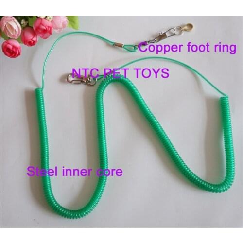 Anti-bite Flying Training Rope Parrot Bird Pet Leash Kits Random Color Harness Leash Soft Portable Pet Playthings