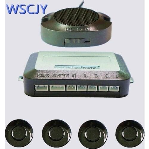 Car Parking Senso Reversing Backup Radar Assistance System 4 Sensor22MM Bzuuer Reverse safety system