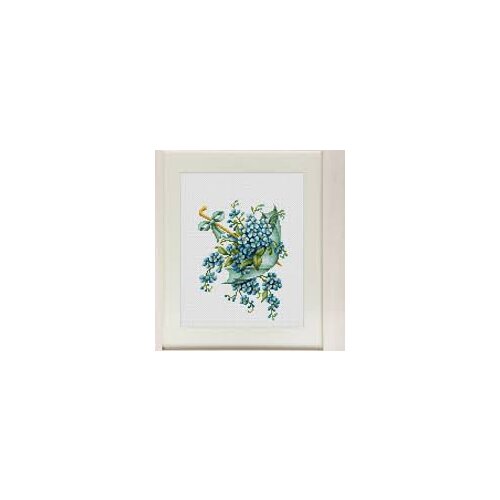 Top MM Counted Cross Stitch Kit Fan blowing a fan Handmade Needlework For Embroidery 14ct Cross Stitch Luca-S B112