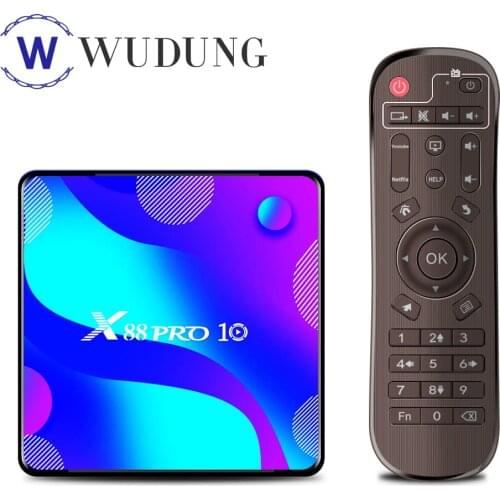 2021 NEW Android 10.0 X88 PRO 10 Max Smart TV BOX 2.4G&5G TVBOX Rockchip RK3318 4K 60fps BT TV 32G 64G 128G Youtube Set Top Box