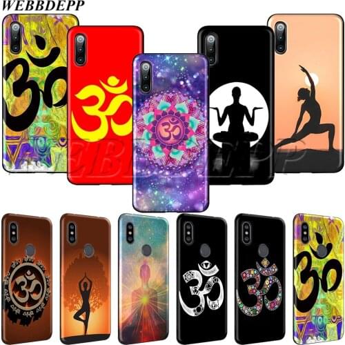 WEBBEDEPP Aum Om Yoga Soft TPU Case for Redmi Note 4 S2 4A 4X 5 5A 6 6A 7 8 Go Pro Plus Prime