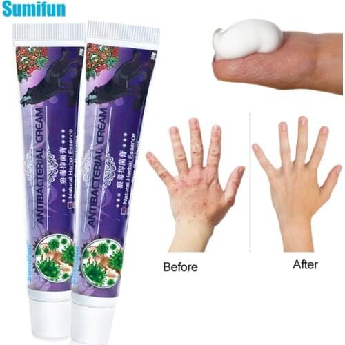 1pcs Sumifun Skin Care Psoriasis Ointment Dermatitis Eczema Treatment Antibacterial Cream Beriberi Anti Itch Pain Relief Patches