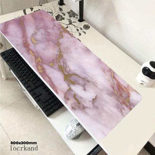 Large Marble Grain Soft Mouse Pad Office Computer Desk Mat Modern Table Game Keyboard Laptop Cushion Accessories mousepad