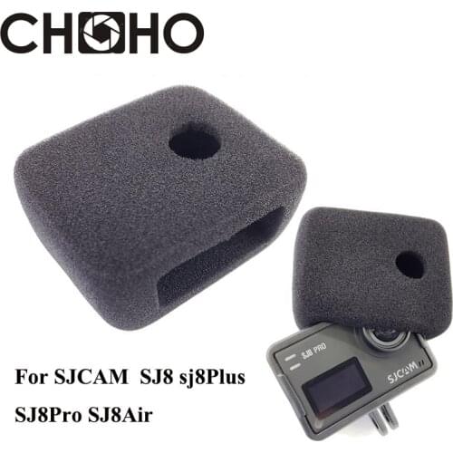 SJ8 WindSlayer Foam Windscreen Windshield Sponge Foam recording Cover Wind Case For SJCAM SJ8 sj8Plus SJ8Pro SJ8Air Accessories