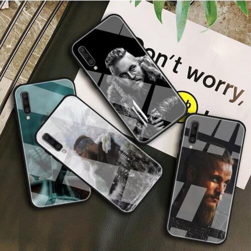 Vikings Ragnar Lothbrok Tempered Glass Case For Samsung Galaxy A 10S 10E 20S 20E 30S 40 50S 60 70 80 90 6 7 8 Shell