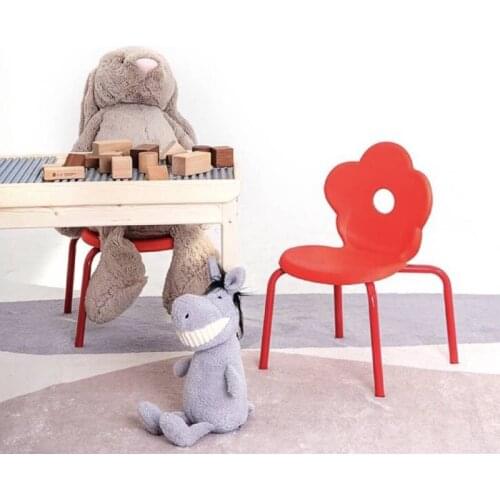 Children Back Chair стул кухонный Family Cute Little Stool Thickened Plastic Kindergarten Seat Baby Dining Chairs Детская мебель