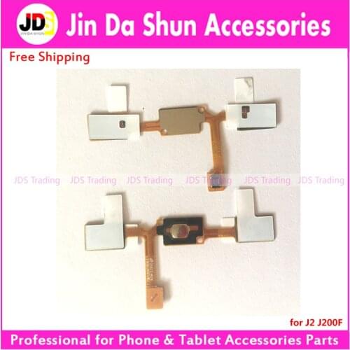 For Samsung Galaxy J2 2015 J200 J200F Home Button Key Return Sensor Menu Keyborad Flex Cable Flat Ribbon Repair Parts
