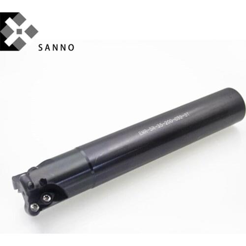 Indexable milling tools EMR-5R-30 / 40-160 / 250 / 350 -C32-3T / 4T round dowel end mills holder for RPMW1003MO