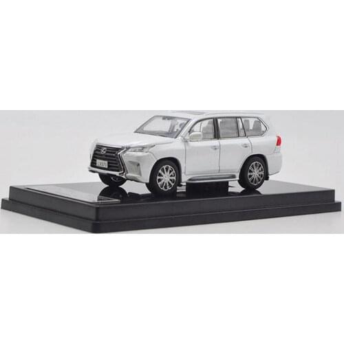 1/64 Scale LEXUS LX570 SUV White DieCast Car Model Collection HIKASI