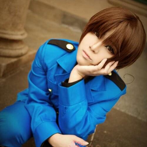 New Anime Aph Axis Powers Hetalia North Italy Military Uniform Set Halloween Cosplay Costume Adult Unisex Women Men Customized