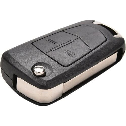 New New Key Case Fit for Vauxhall Opel Corsa Astra Vectra Zafira TM Car 2 Button Foldable Flip Replacement Key Cover Case Fob