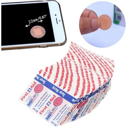 100Pcs Adhesive Round Band Aid Wound Plaster First-Aid Circle Ring Bandage 22mm