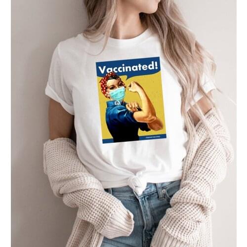 Vaccinated T-shirt Pro Vaccines Shirt Nurse Funny Shirts Vaccines Saves Lives Tee Unisex Vintage Graphic T Shirts Summer Tshirts