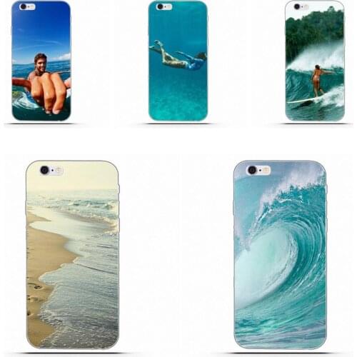 Wexoeq Surfing Wave Tumblr Good Vibrations For Huawei G7 Y6 II Y7 For Xiaomi Redmi Note 2 3 5 Mi 3 4 4C 4I 5S 5X 6X 8 SE Pro