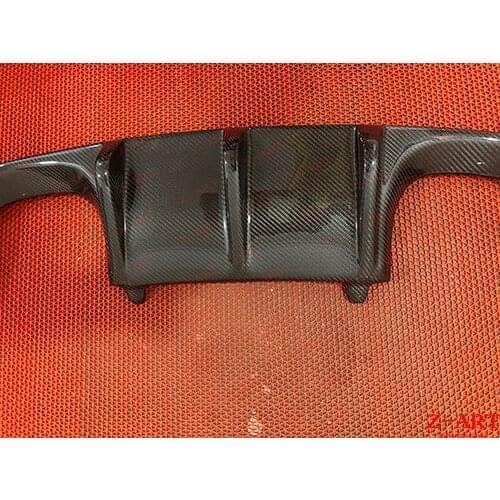 Z-ART carbon fiber rear diffuser for BMW M3 2009-2012 carbon fiber rear lower spoiler for BMW E90 E92 E93 M3 rear lip
