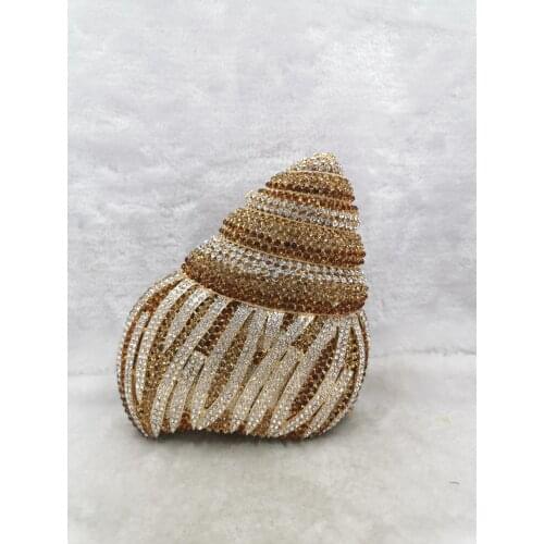 Women Animal Shape Crystal Evening Bag Metal Clutches Bags Minaudiere Handbags and Purses Ladies Party Clutch Bag Purse Wallet