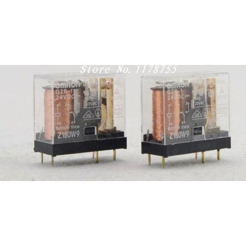 2PCS 220V 2Z Coil Power Relay JQX-14FC-2C 8Pins DPDT