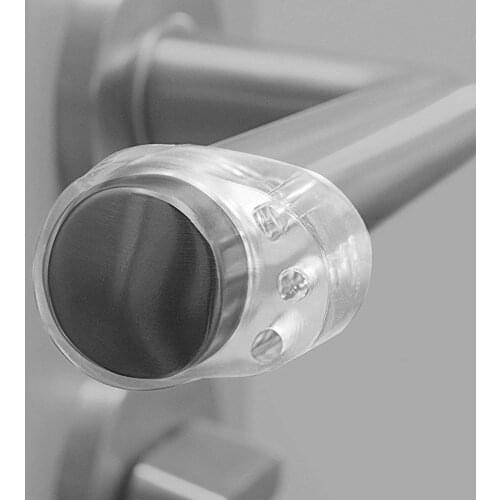 8pcs Door Stopper Transparent Silica Gel Door Handle Buffer Wall Protection Doorknob Bumper Walls Furniture Protective