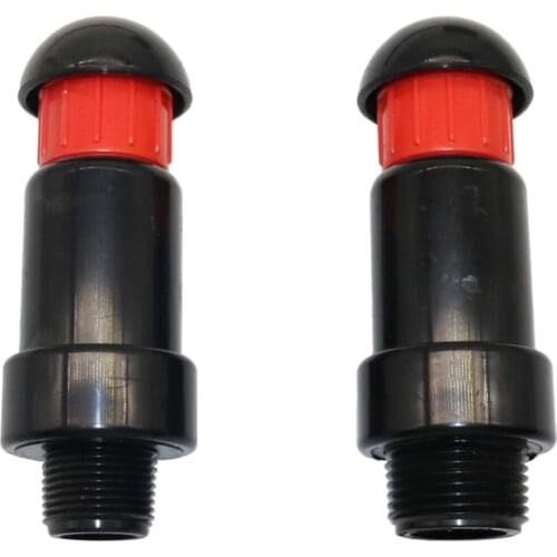 1", 3/4" Automatic Air Vent Valve Water Pipe Garden Plant Irrigation System Mini Exhaust Valve Water Pipe Fitting 1 Pcs