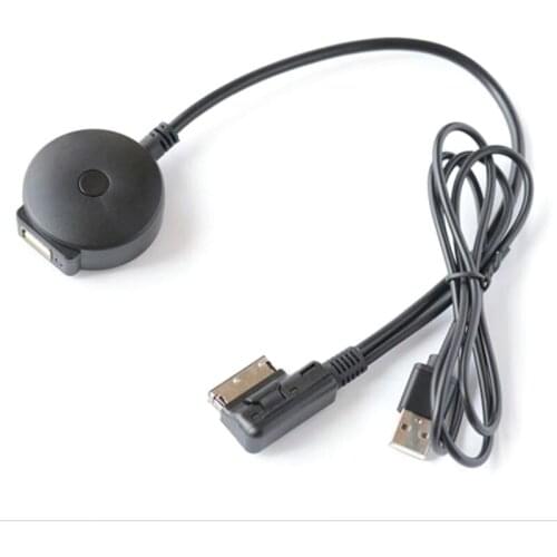 Car Bluetooth AUX Receiver Cable with USB Adapter for vw A4 A5 A6 Q5 Q7 S4 S5 Media Input AMI MDI Interface