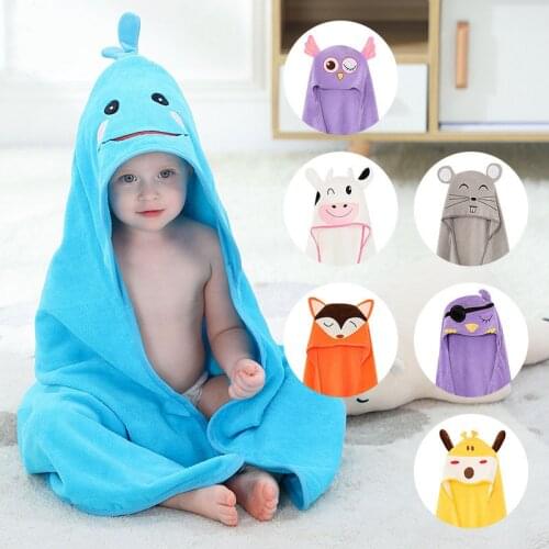 Toddler Baby Bath Towels Ultra Soft Absorbent Animal Face Hooded Towels For Boys And Girls Kids Shower Towels Bath Wear Indoor