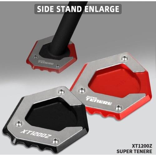 Motorbike Side Stand Foot Enlarger Plate Pad For Yamaha XT1200ZE Super Tenere ABS 2010 2011 2012 2013 (DP01) Side Stand Enlarge