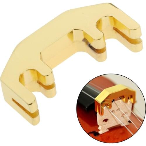 Electric Violin Mute 4-4 Size Violin Silencer Metal Electric Violin Mute Practice Claw Silencer Fiddle Silent Tools Parts
