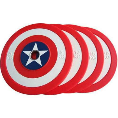 U.S. Captain PU Dumbbell Big Hole Bell Piece U.S. Captain PU Dumbbell U.S. Captain PU Barbell Factory Outlet
