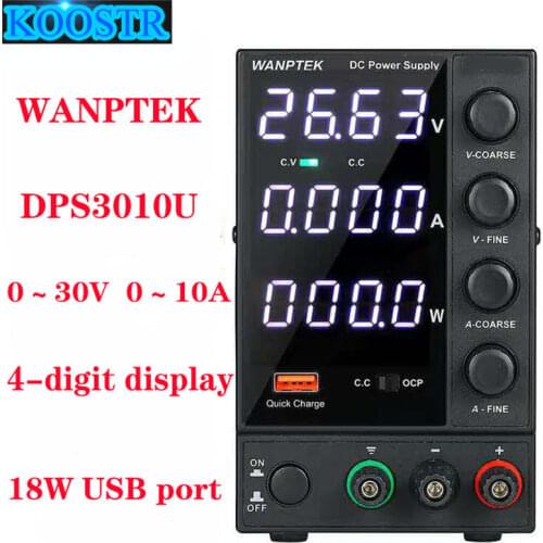 DPS3010U 0-30V 0-10A 300W Switching DC Power Supply 4 Digits Display LED High Precision Adjustable Mini Power Supply