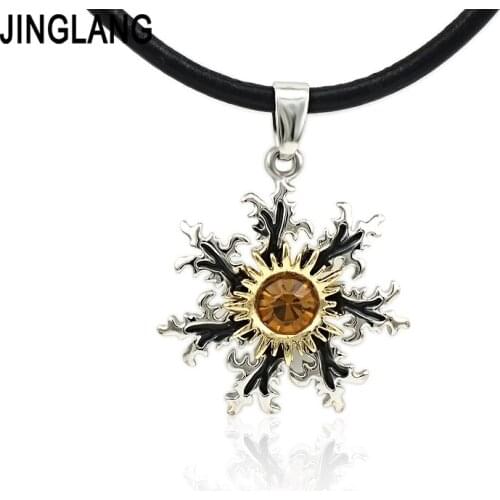 JINGLANG New Fashion Stainless Steel Charms Womens Unique Design Pendant Necklace Novelty Gift Jewelry