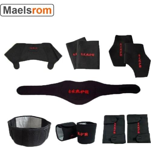 Shoulder Posture Correcter Magnetic Therapy Neck Knee Wrist Elbow Support Brace Self-heating Tourmaline Belt Pad Massager kits