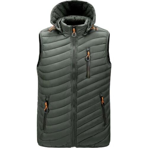 Mcikkny Hooded Vests For Men