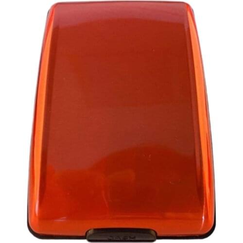 Multi-function Card Case Aluminum Credit Card Case Anti-RFID Security Blocking Metal Wallet Case Business Card Case