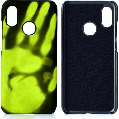 Fashion Temperature Change Color PC Hard Phone Case For Samsung A10 A30 A20 A40 A20E A70 J8 J4 J6 2018 J4Plus J6Plus Coque