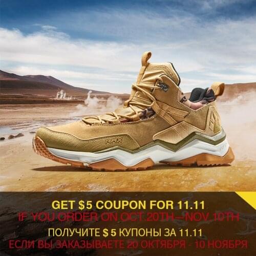 Rax Hiking Shoes Waterproof Men Outdoor Sneakers for Women Lightweight Jogging Shoes Breathable Trekking Shoes Anti-slip