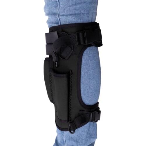 Neoprene Sheath With Adjustable Strap Leg Holder For Scuba Diving Snorkeling Tech Adjustable Dive Gear